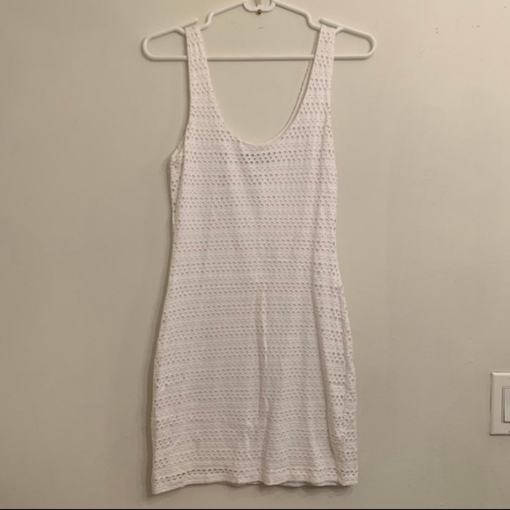 Scoop Eyelet Dress XS